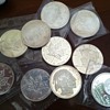 4 Indian Heads, 4 Canadian Maple Leaf, 1 Peace Dollar, 1 Silver City round 10 oz Silver