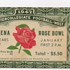 1947 Rose Bowl Ticket Stub