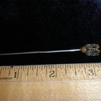 Hat Pin from German Great Granny 1860 -? - Fine Jewelry