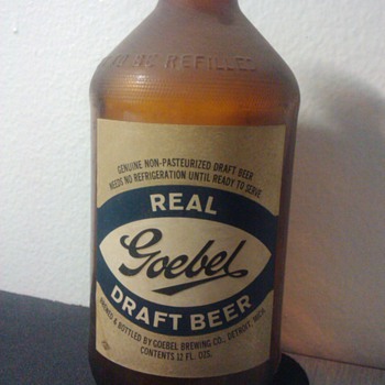 Strohs and Goebel Beer, circa...???? - Bottles