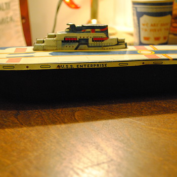 30's/40's Wyandotte Toys USS Enterprise Steel Toy - Toys