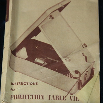 C-O-C PROJECTION TABLE VIEWER FOR 35MM SLIDES - Cameras