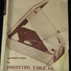 C-O-C PROJECTION TABLE VIEWER FOR 35MM SLIDES