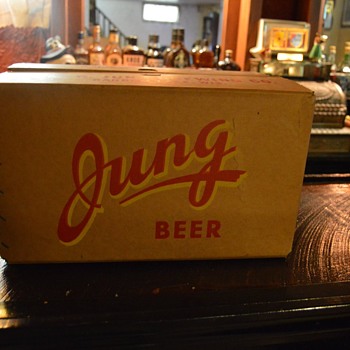 Jung beer, Random Lake Wis. - Breweriana