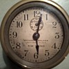 Beautiful little American rim-wind clock.