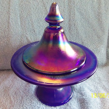 WHAT IS THIS IMPERIAL GLASS COVERED DISH CALLED? - Glassware