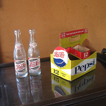 1950's Pepsi carrier - Advertising
