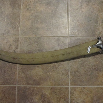 Talwar Saber / Sword - trying to identify date/hallmark