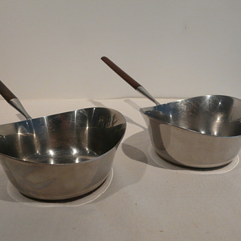 PAIR OF BRANDY POTS/WARMERS - Kitchen