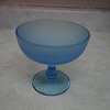 TURQUOISE PEDESTAL BOWL