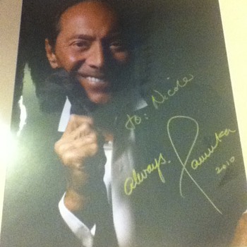 Signed Paul Anka Picture - Music
