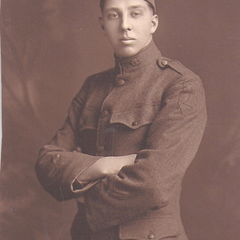 Nice WWI  U.S. Army 1st Infantry Division photo - Military and Wartime