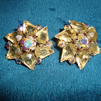 Awesome Clip On Earrings - Costume Jewelry