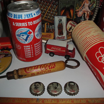 Some of my Coca Cola items