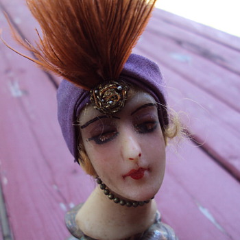 Wax deco bottle stopper..too cool!