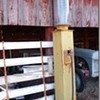 Hand operated gas pump