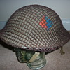 British WWII Artillery combat helmet