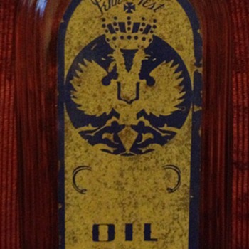 Vintage Pennex Co. Oil Bottle