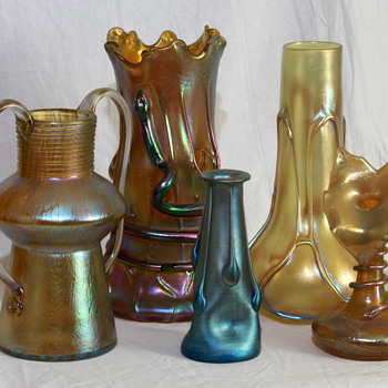 Loetz: Applied Glass decoration - Art Glass