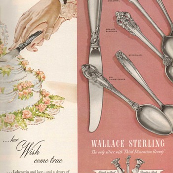 1951 - Wallace Sterling Advertisement