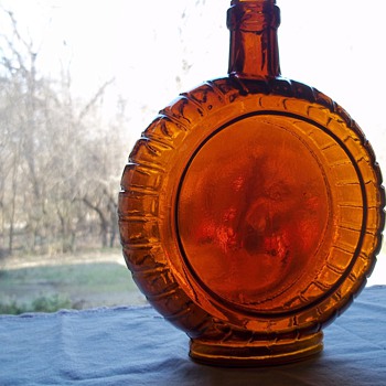 c 1890s Whiskey Bottle--Crazy about this color!! - Bottles