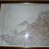 British WW11 silk escape map of Europe.