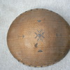 WWII era woven bamboo hat - military?