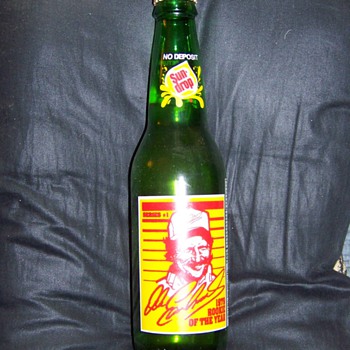 Dale Earnhardt Sr. Rookie of the Year Sundrop Soda Bottle - Bottles
