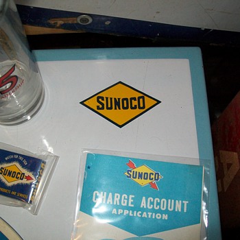 Sunoco Credit Card table - Petroliana