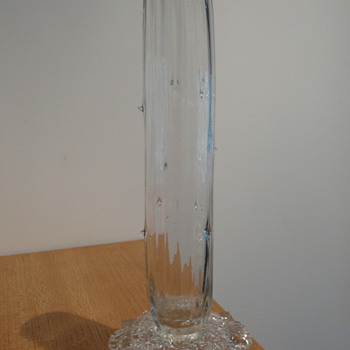 THORN VASE BOHEMIAN/CZECH OR ENGLISH? - Art Glass