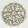 WEISS Rhinestone Brooch Vintage Signed