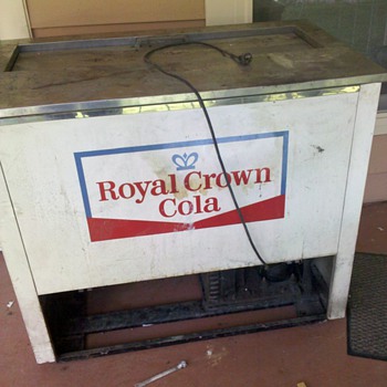 Royal Crown Cola cooler