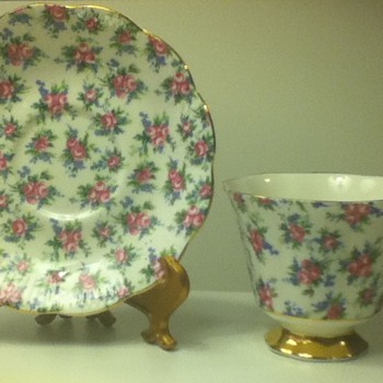 1960s-1970s Royal Albert Cup and Saucer Set - China and Dinnerware