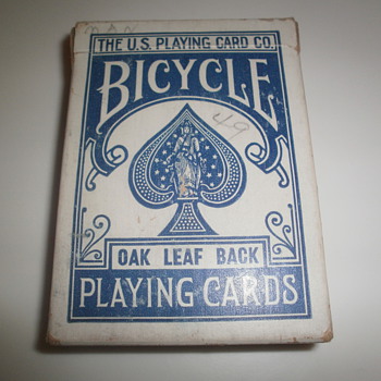 Bicycle Oak Leaf Playing Cards