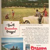1952 - Oregon Travel Advertisement
