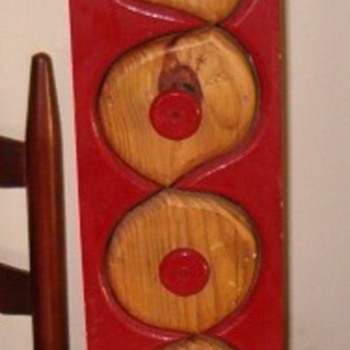 Hand Made Wood Stand. Carved Drawers 30 Years Old - Furniture