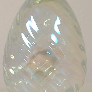 Mount St. Helen Glass Paperweight - Art Glass