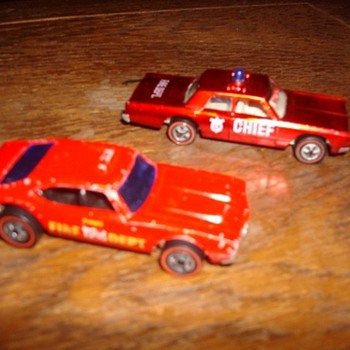 Redline Hot Wheels - Fire Chief - Model Cars