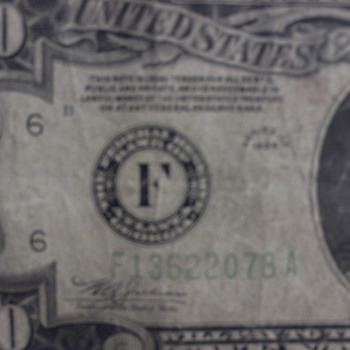 Unusual Twenty Dollar Silver Certificate - US Paper Money