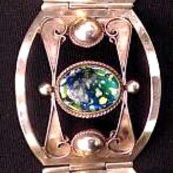 silver and foil opal bracelet - Fine Jewelry