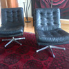 Seventies type swivel chairs