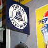 public telephone sign