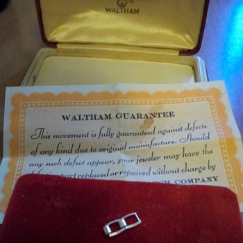 Vintage Watch case....25 cents yard sale