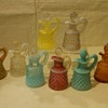 COMPLETE COLLECTION OF FENTON OIL CRUETS  + SAMPLE ONE