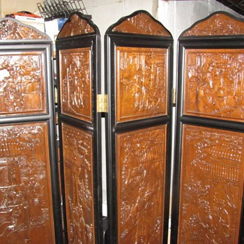 chinese screen very detailed!  - Asian