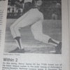 Hank Aaron chasing Ruth newspaper article