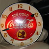 Coca cola clock