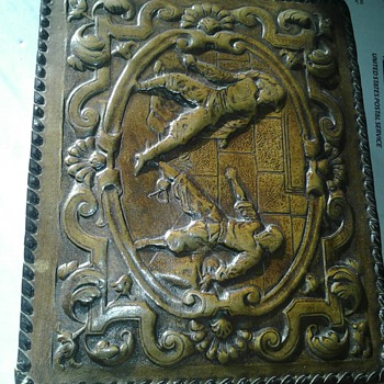 Leather cigar box