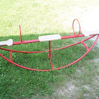 Old See Saw  (teeter totter)
