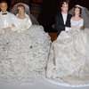 Vintage wedding cake toppers. 